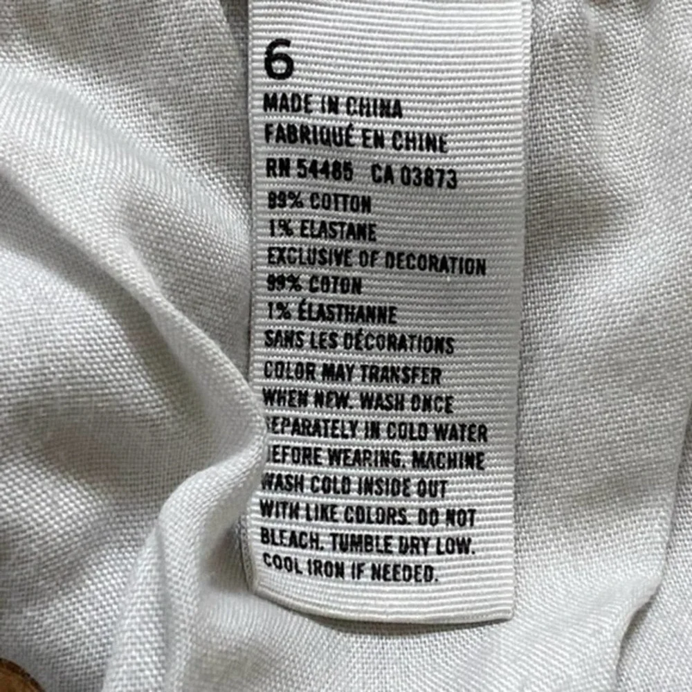 American Eagle Gray Distressed Denim Shorts Size 6 - Picture 11 of 11